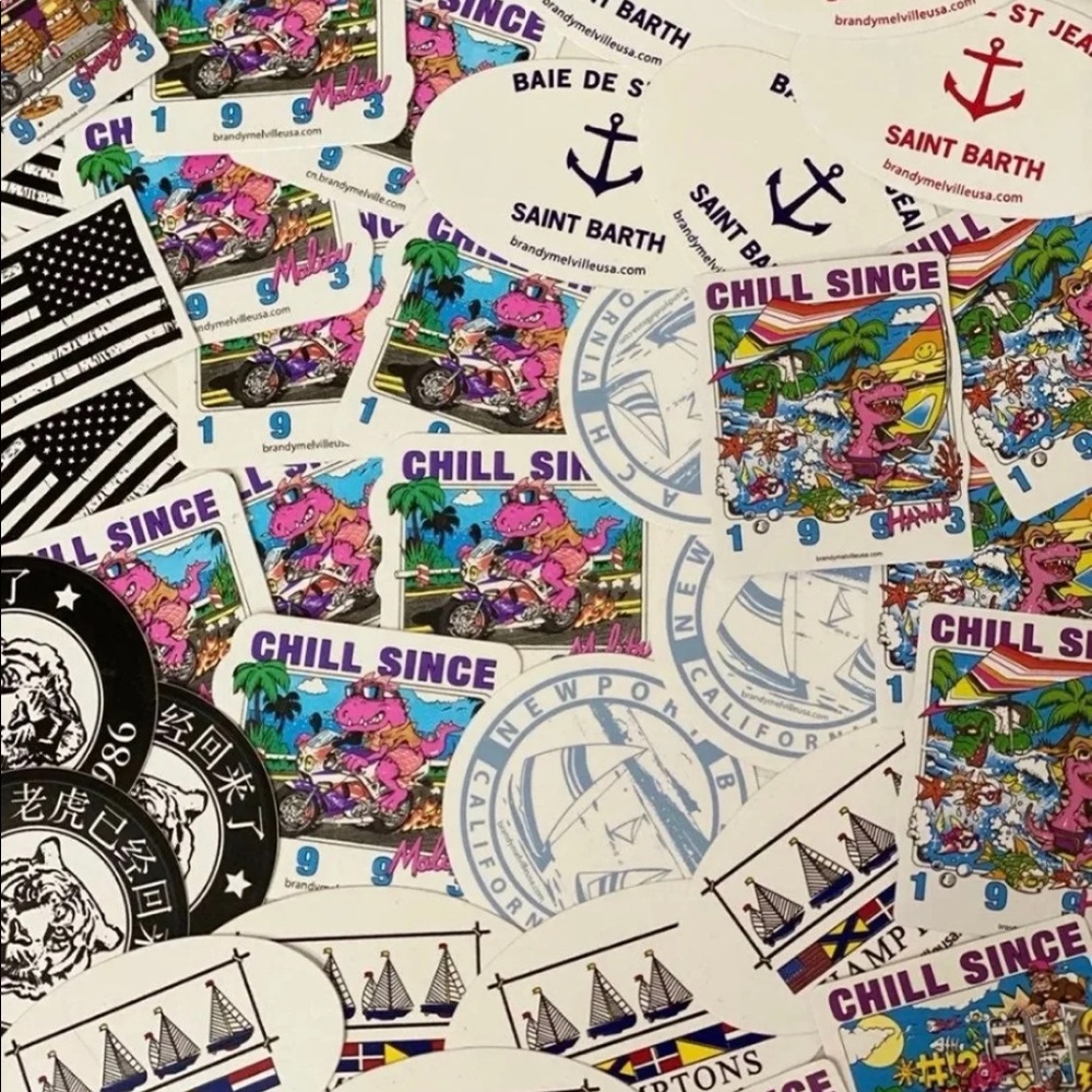 200 Brandy Melville Stickers